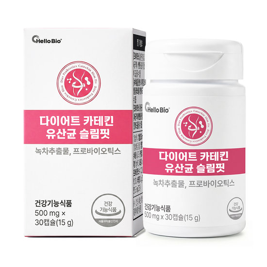 헬로바이오 다이어트 카테킨 유산균 슬림핏 30정 (1개)_이미지