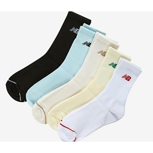 뉴발란스 키즈 5PCS 플라잉 로고 컬러 장목 양말 BB NK8EFS208U 99