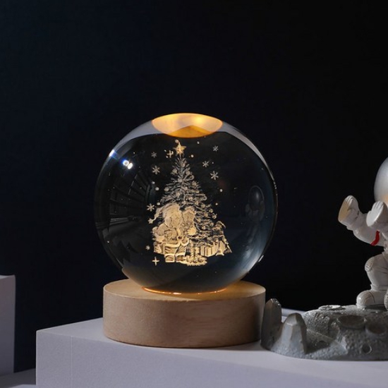 브루이 우주 감성 무드등 6cm 산타클로스_이미지