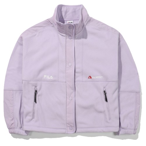휠라 폴라텍 우븐 패치 자켓 FS2FTE4260F (LVD, 라벤더)_이미지