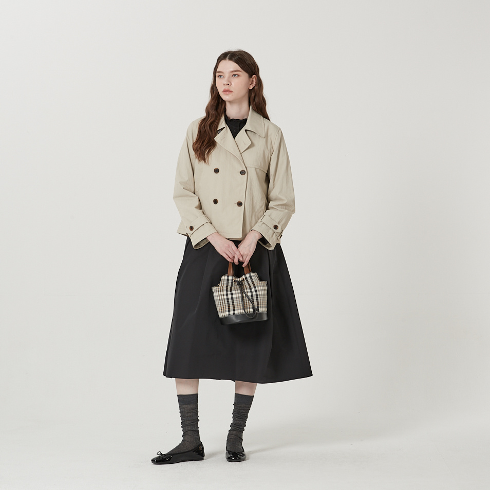 아이디룩 키이스(KEITH) 기윰 A라인 스커트 KSA53S2