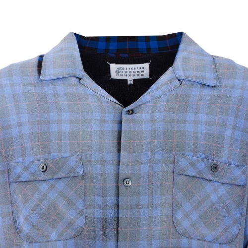 메종 체크 셔츠 WITH 그레디언트 이펙트 S50DT0069/M35706001F B0011971385_이미지