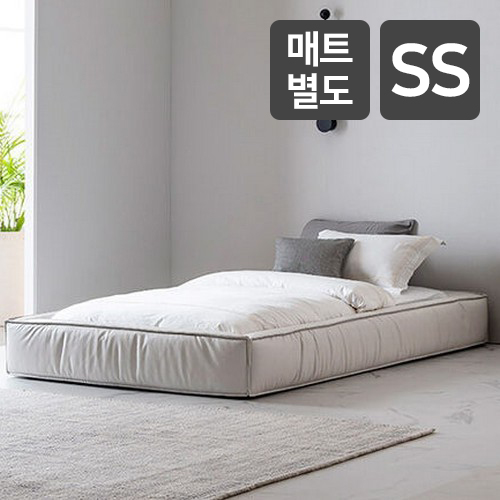 레이디가구 라울 무헤드형 저상형 침대 SS (매트별도)