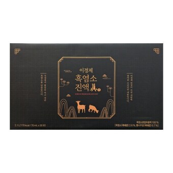 새롬한방제약 래오 <b>이경제</b> <b>흑염소</b><b>진액</b> 진 70ml 30포