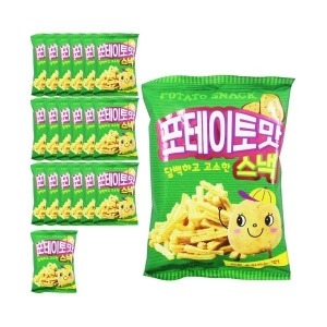 포테이토맛 스낵 100g 20개입 1박스 감자튀김