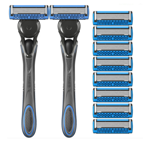 도루코 페이스7 II 프레쉬 + 면도날 (면도기2개+날8개)_이미지