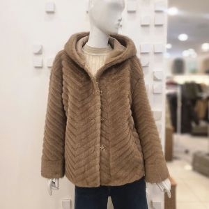  에이렌 ayren 앤디앤카렌 퍼 후드 인조무스탕자켓 NM6JK008