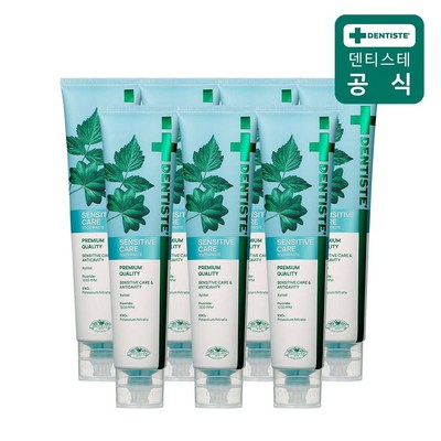 덴티스테 센서티브 케어 치약 200g (7개)_이미지