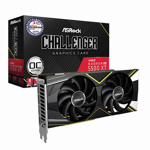 ASRock 라데온 RX 5500 XT CHALLENGER D OC D6 8GB 디앤디컴