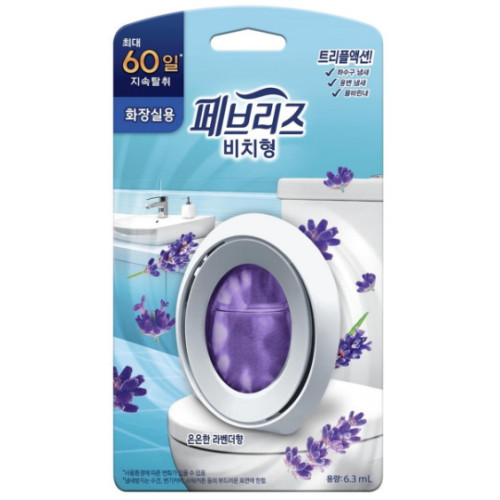 한국피앤지 페브리즈 은은한 라벤더향 6.3ml (6개)