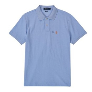  폴로랄프로렌 POLO PK 반팔 티셔츠 슬림핏 라이트스틸블루
