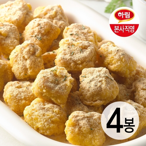 하림 팝콘치킨 치즈팡팡 190g (4개)