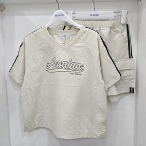 소이어패럴 에꼴리에 5부 쿨 와샤 2선 브이넥티상,하세트 25B17531754