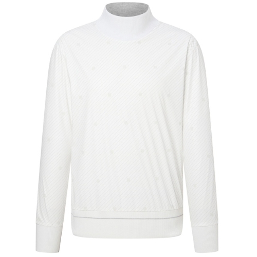 닥스골프 니트믹스 방풍 하이넥 이너 DGTS4D732OW_이미지