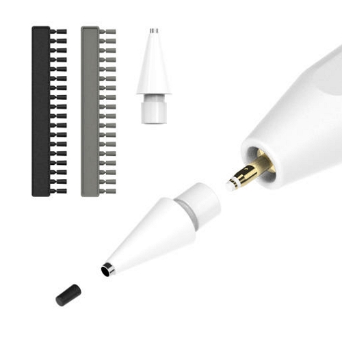 애플펜슬 펜촉 무소음 팁 교체용 HB+2B 36개입