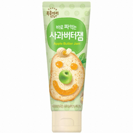 복음자리 바로 짜먹는 사과버터잼 100g (3개)_이미지