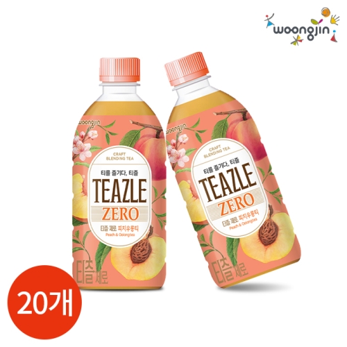 티즐 피치 우롱티 500ml 20개