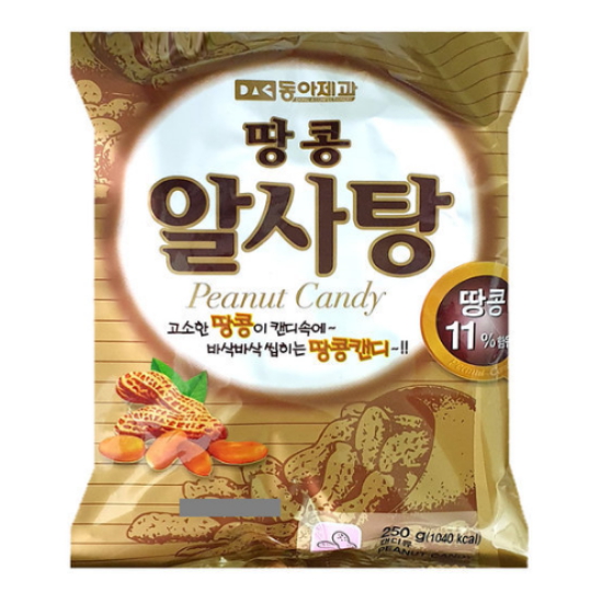 동아제과 땅콩알사탕 250g 1봉