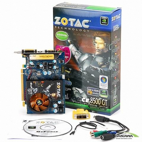 ZOTAC 지포스 8500GT 256MB HDMI_이미지