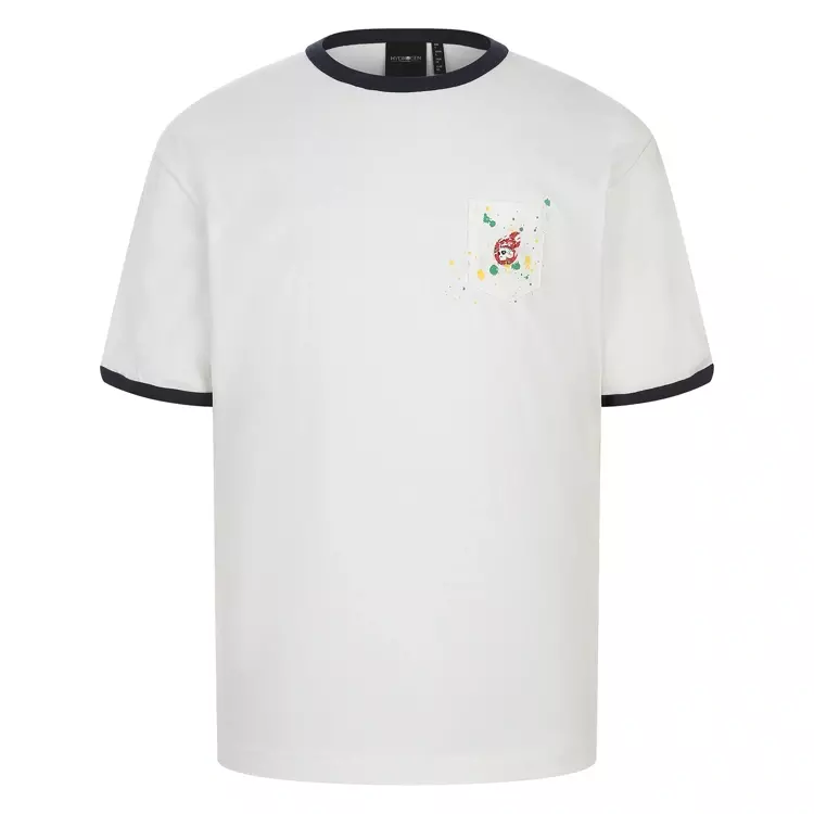 하이드로겐 에이케이몰 남성 페인트 링거 반팔 티셔츠 H11F2TR231_IV