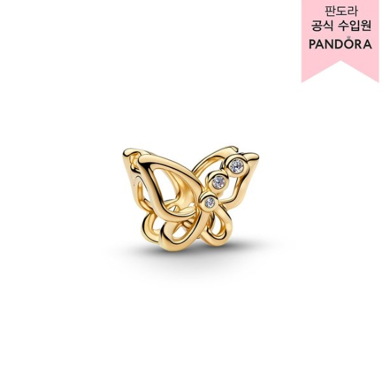 판도라 버터플라이 오픈워크 참 764369C01