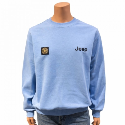 JEEP 남녀공용 나침반 와펜 커플 맨투맨 JO1TSU898B