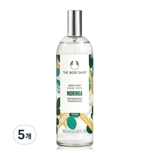 더바디샵 모링가 바디 미스트 100ml (5개)_이미지