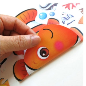 유니텍 유니테크 그래픽 펀 스티커 인테리어 포인트