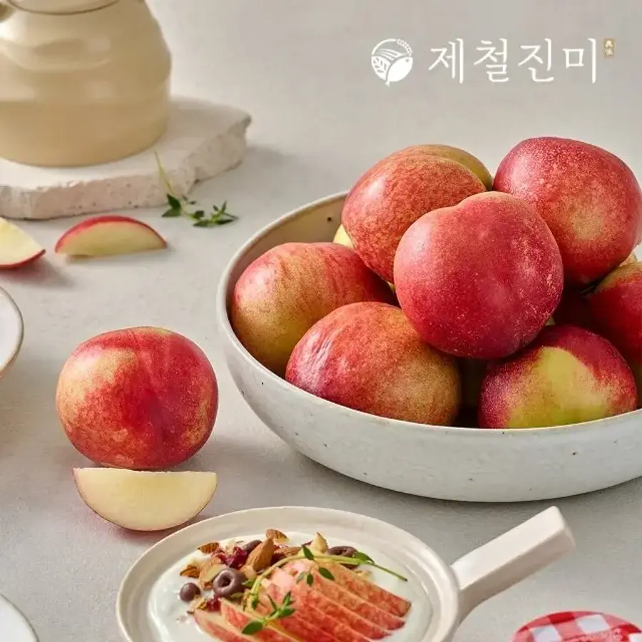 제철진미 경산 햇 타이벡 신비복숭아 소과 25-35과 2kg (1개)
