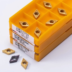 CNC DCMT070204 US735 UE6020 VP15TF 경질 합금 블레이드 선반 도구 강철 및 스테인레스 스틸 밀링 인서트