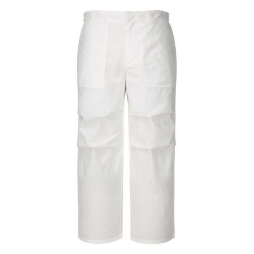 질스튜어트뉴욕 화이트 워시드코튼 패러슈트 팬츠 JNPA5A202WT