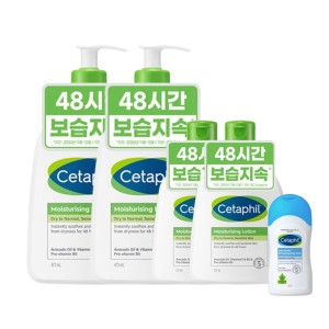 세타필 모이스처라이징 로션 473ml 2개 + 237ml 2개_이미지