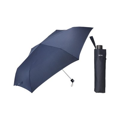 워터프론트 63cm FRP U363-0866DN1-BE 접는 우산 우산 빅 사이즈 접기 다크 네이비 긴_이미지