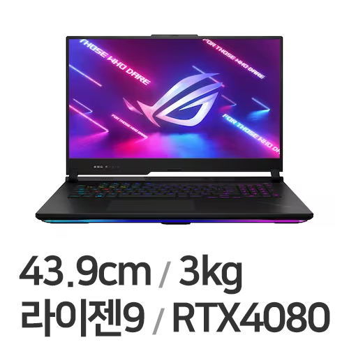 ASUS ROG SCAR 17 G733PZ-LL001 64GB램 (SSD 1TB)