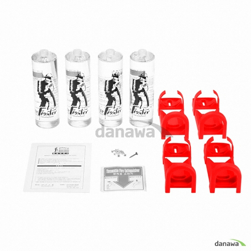 라즈웰 파이어파이터 투척용 소화기 600ml (4개)_이미지