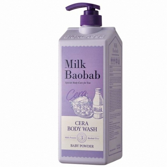 태남생활건강 밀크바오밥 세라 바디워시 베이비파우더 1200ml (1개)