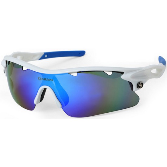 오클랜즈 QM300A (화이트프레임 블루밀러편광)_이미지