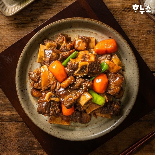 하누소 한입 전통 소갈비찜 500g (3개)_이미지