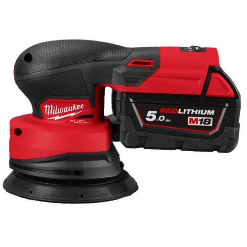 밀워키 M18 FROS125 (5.0Ah, 배터리 2개)