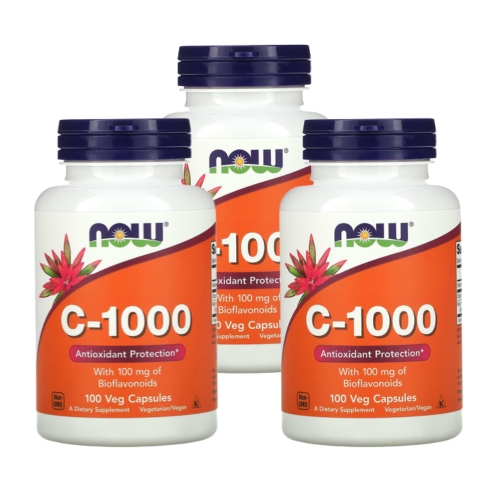 나우푸드 C-1000 바이오플라보노이드 100mg 함유 100캡슐 (3개)
