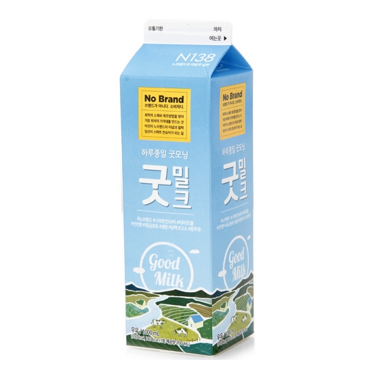  노브랜드 굿모닝 굿밀크 1L [1개]