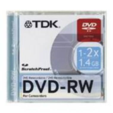 TDK DVD-RW 4.7GB 2x 쥬얼 1장 미니_이미지