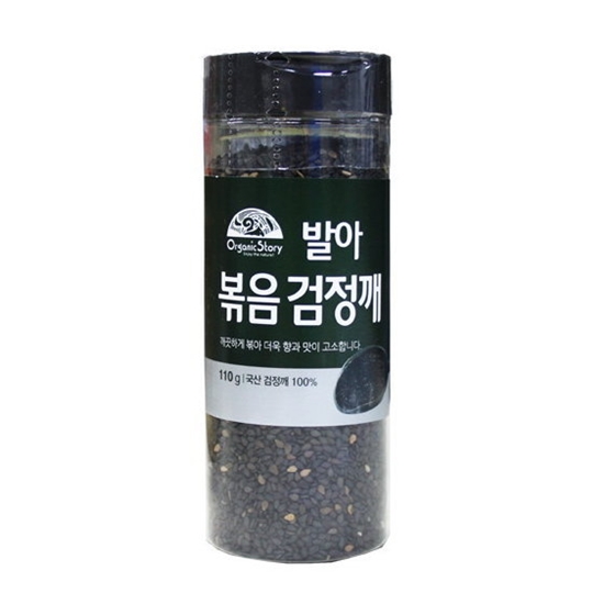 청오건강 발아 볶음 검정깨 110g이미지입니다. 누르면 해당 게시물로 새창이동합니다.