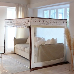 알뜨리 투인원 사각 난방 방한 침대 보온 텐트 세트 노르딕 대형