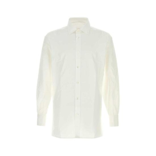�������������� White poplin shirt S50DT0063S43001 100