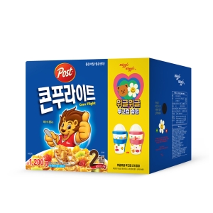 복음자리 포스트 콘푸라이트 600g x2+위글위글 투고컵 1개