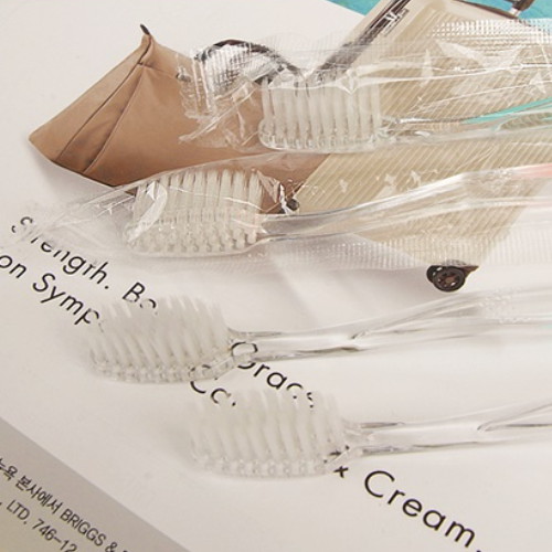 보따리 일회용칫솔 여행 모텔 펜션 미세모opp