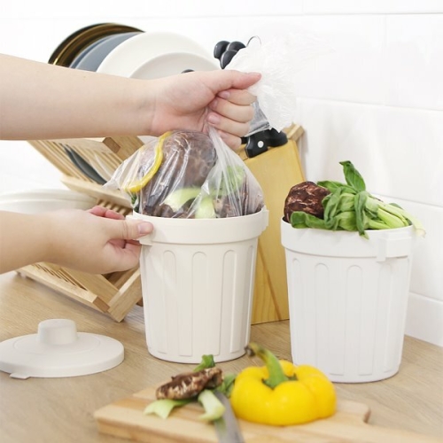 싱글라이프 싱글라이프 냉동보관 밀폐형 미니 음식물 쓰레기통 1L
