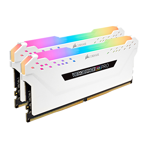 CORSAIR DDR4-3200 CL16-20-20 VENGEANCE PRO RGB WHITE 패키지 (32GB(16Gx2))_이미지