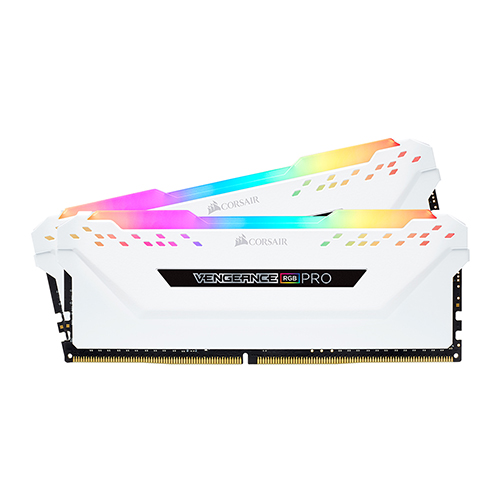 CORSAIR DDR4-3200 CL16-20-20 VENGEANCE PRO RGB WHITE 패키지 (32GB(16Gx2))_이미지